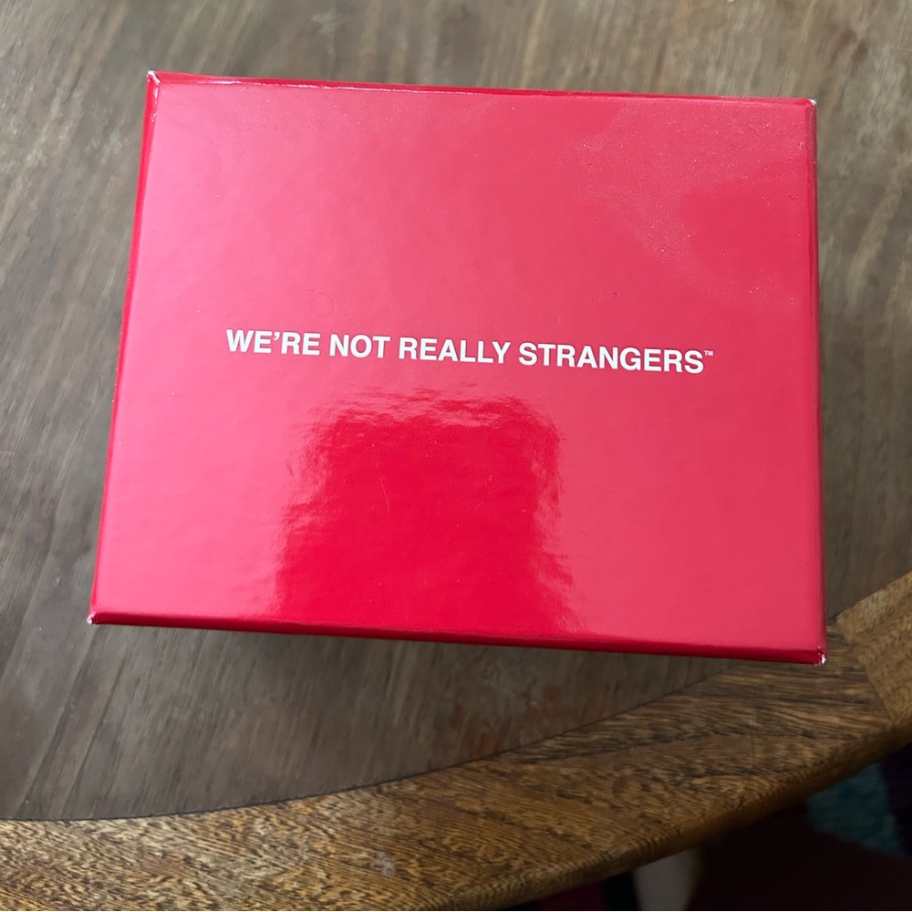 We’re Not Really Strangers card game - NEVER USED
